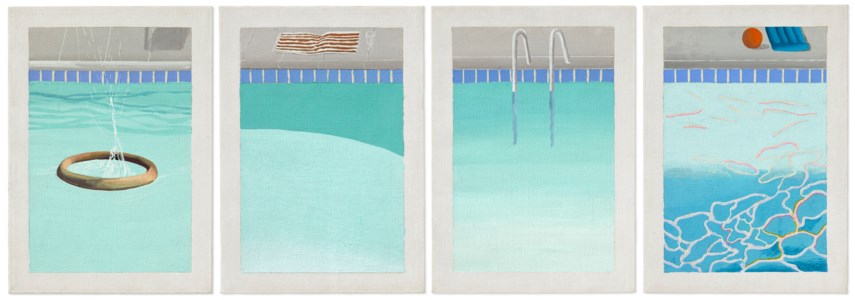 David Hockney, Four Different Kinds of Water