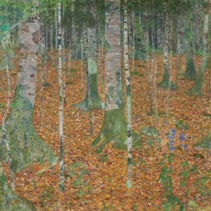 Gustav Klimt, Birch Forest