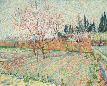 Van Gogh, Verger avec cyprès