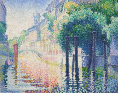 Henri Edmond Cross, Rio San Trovaso, Venise
