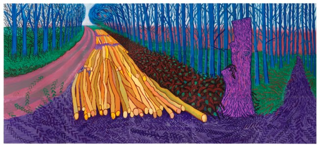David Hockney, Winter Timber