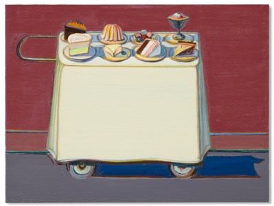 Wayne Thiebaud, Café Cart