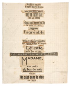 [Épreuves corrigées] Manifeste du surréalisme. Poisson soluble. [Lorient], juillet 1924