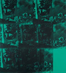 Andy Warhol, Green Car Crash (Green Burning Car I)