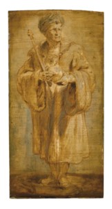 Sir Peter Paul Rubens, Frederick III, Holy Roman Emperor of the German Nation, a modello for a statue