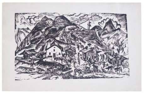 Stafelalp, Gesamtansicht (Alpaufzug)