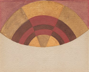 Demi-cercle multicolore