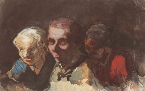 Trois spéctateurs