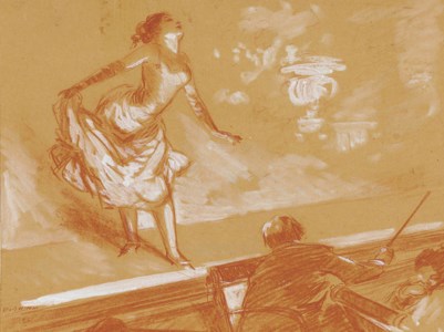 Girl on Stage