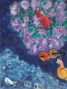 Marc Chagal, L'air bleu