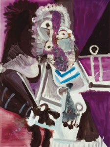 Pablo Picasso, Homme assis (Mardi gras)