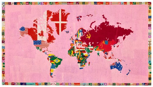 Alighiero Boetti, Mappa