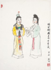 Opera Figures-Romance of the Red Chamber