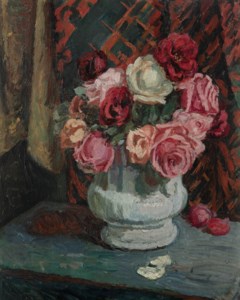 Roses in a vase