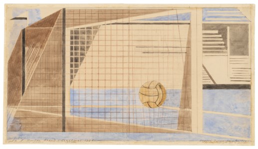 Double sided study for 'Footballers Prefer Shell'