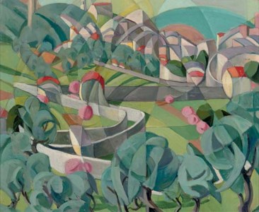 Cubist landscape