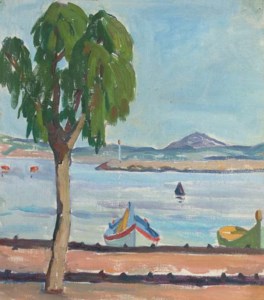 Tree by the coast