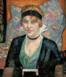 Portrait of a young woman