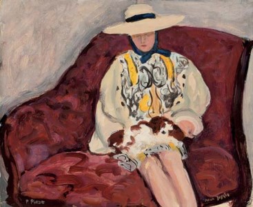 Jessie with spaniel