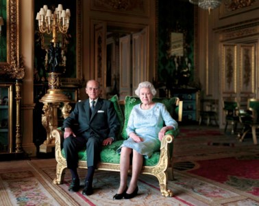 Queen Elizabeth II and The Duke of Edinburgh, Windsor Castle 2011
