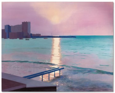 David Hockney, Early Morning, Sainte-Maxime