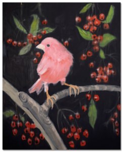 Ann Craven, Stepping Out With Cherries, 2011
