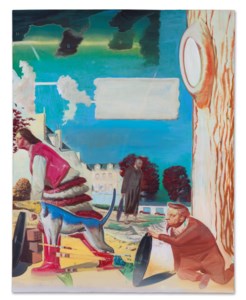 Neo Rauch, Hof (Courtyard)
