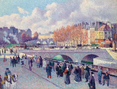 Maximilien Luce, La Seine au pont Saint-Michel