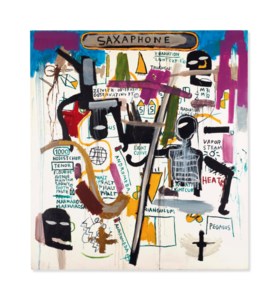 Jean-Michel Basquiat, Saxaphone