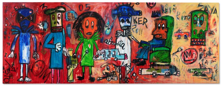 Aboudia Abdoulaye Diarrassouba, Untitled