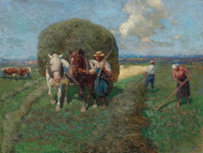 The hay cart