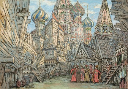 Set design for Khovanshchina : Act I