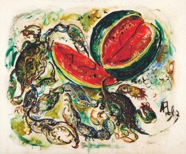 Affandi, Untitled