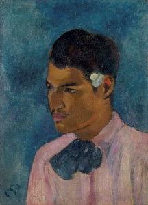 Paul Gauguin, Jeune homme à la fleur