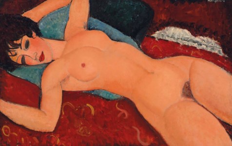 Amedeo Modigliani, Nu couché