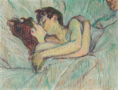 Henri de Toulouse-Lautrec, Au lit: Le baiser