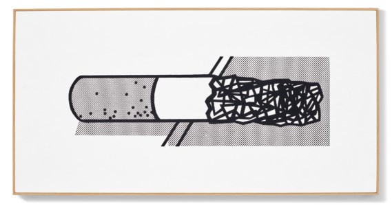 Roy Lichtenstein, 'Cigarette', 1963 #3