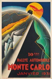 10éme RALLYE AUTOMOBILE MONTE CARLO
