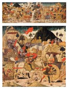 Scena di trionfo all'antica