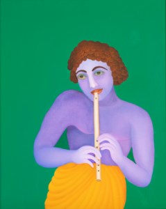 Untitled (Krishna with Flute)