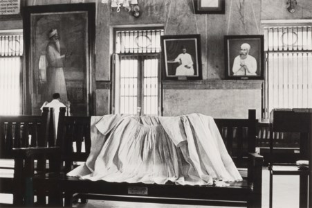 Drying Robe and Portrait of Meherji Rana, Navsari, Gujarat
