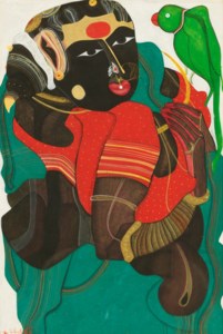 Untitled (Woman with Parrot)