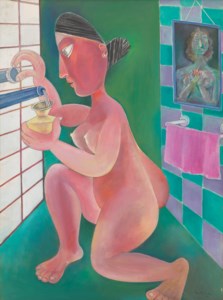 Woman Filling Up the Lota