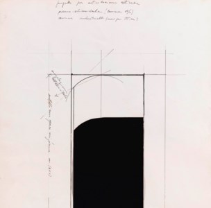 Progetto per articolazione verticale piano - elissoidale di m. 2 x m. 1