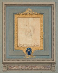 Portrait de Marie-Antoinette en buste