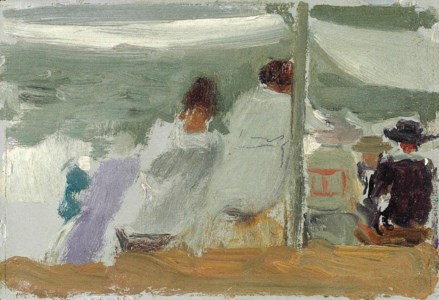 Women on the beach, San Sebastián