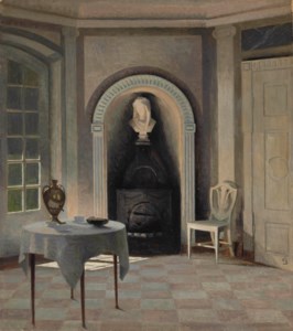 A sunlit interior