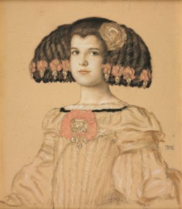 Portrait of Mary, the artist's daughter, in Spanish costume