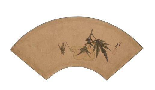A Grasshopper and Poppy