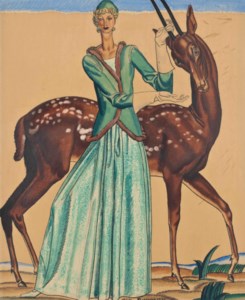 'LA DAME EN VERT', 1930
